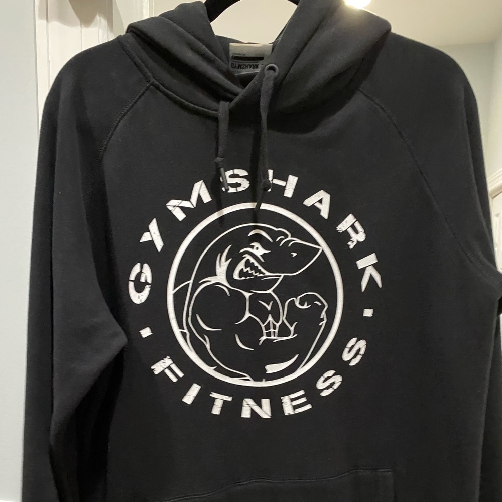 Gymshark hoodie black size large